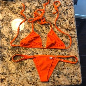 Orange Wicked Weasel Bikini